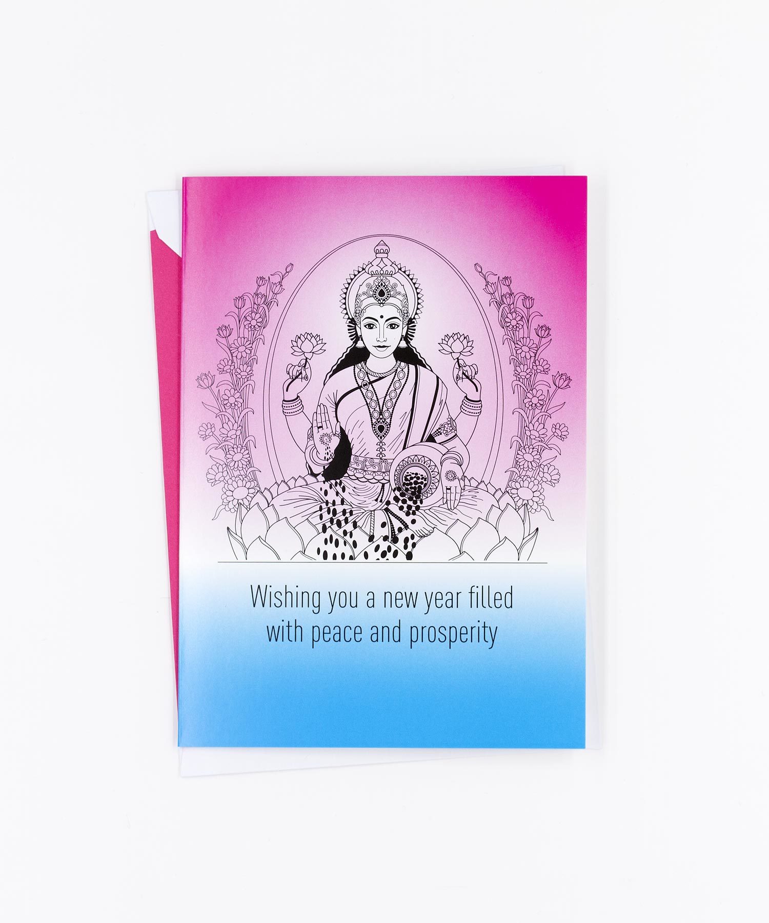 Weihnachtskarte Prosperity · Lakshmi