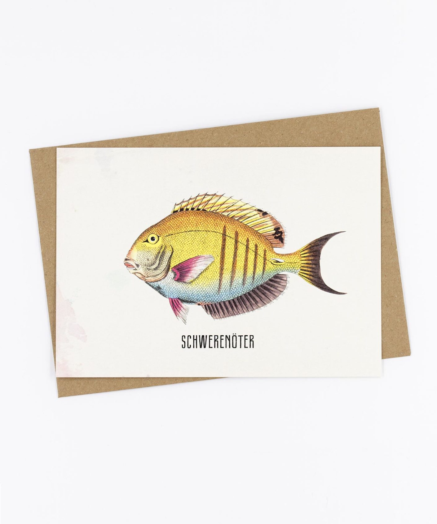 Postkarte Fishlove · Schwerenöter