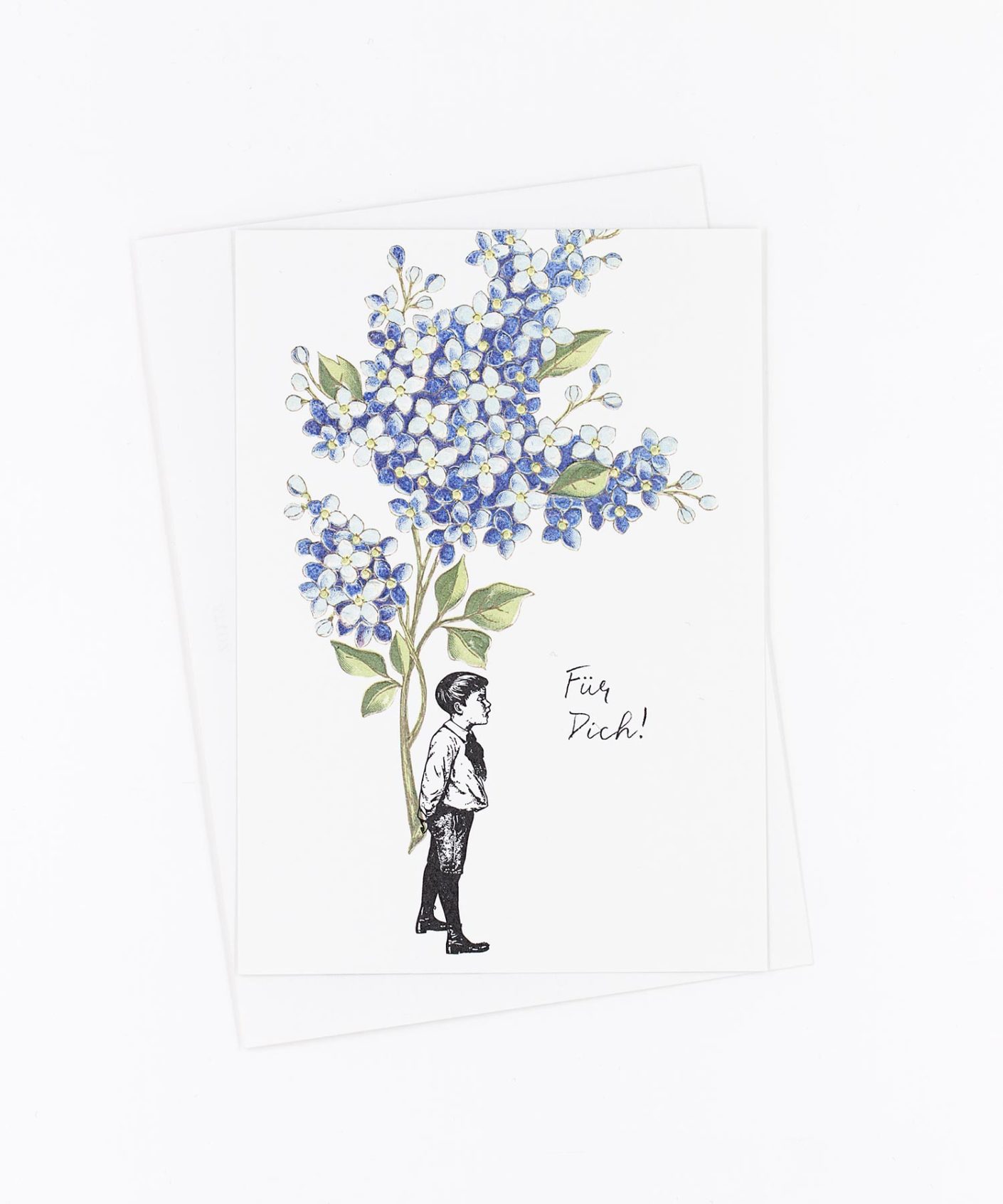 Postkarte Blume Für Dich · Flieder