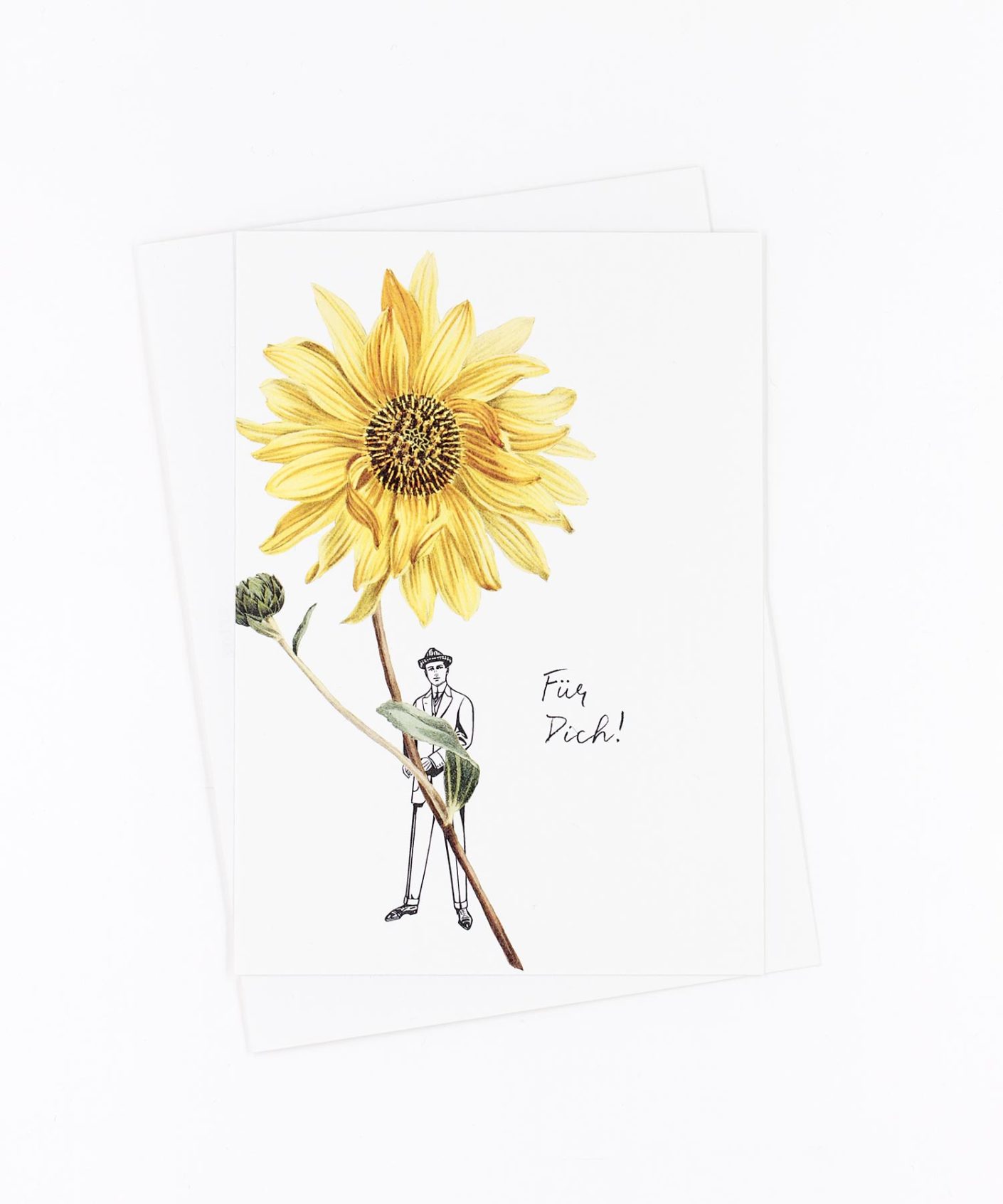 Postkarte Blume Für Dich · Sonnenblume