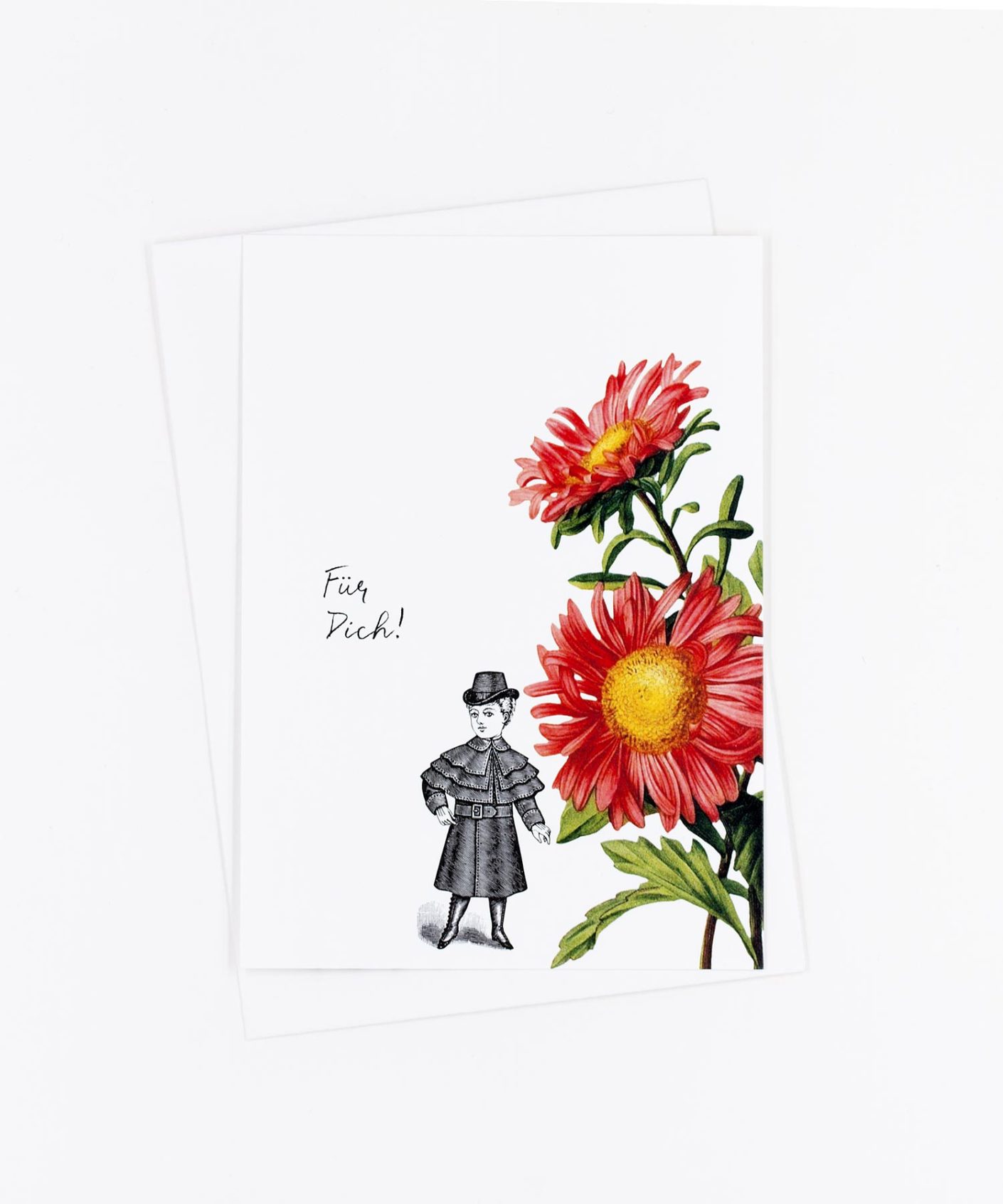 Postkarte Blume Für Dich · Aster