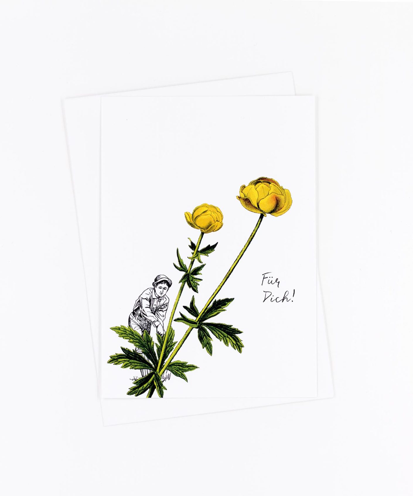 Postkarte Blume Für Dich · Butterblume
