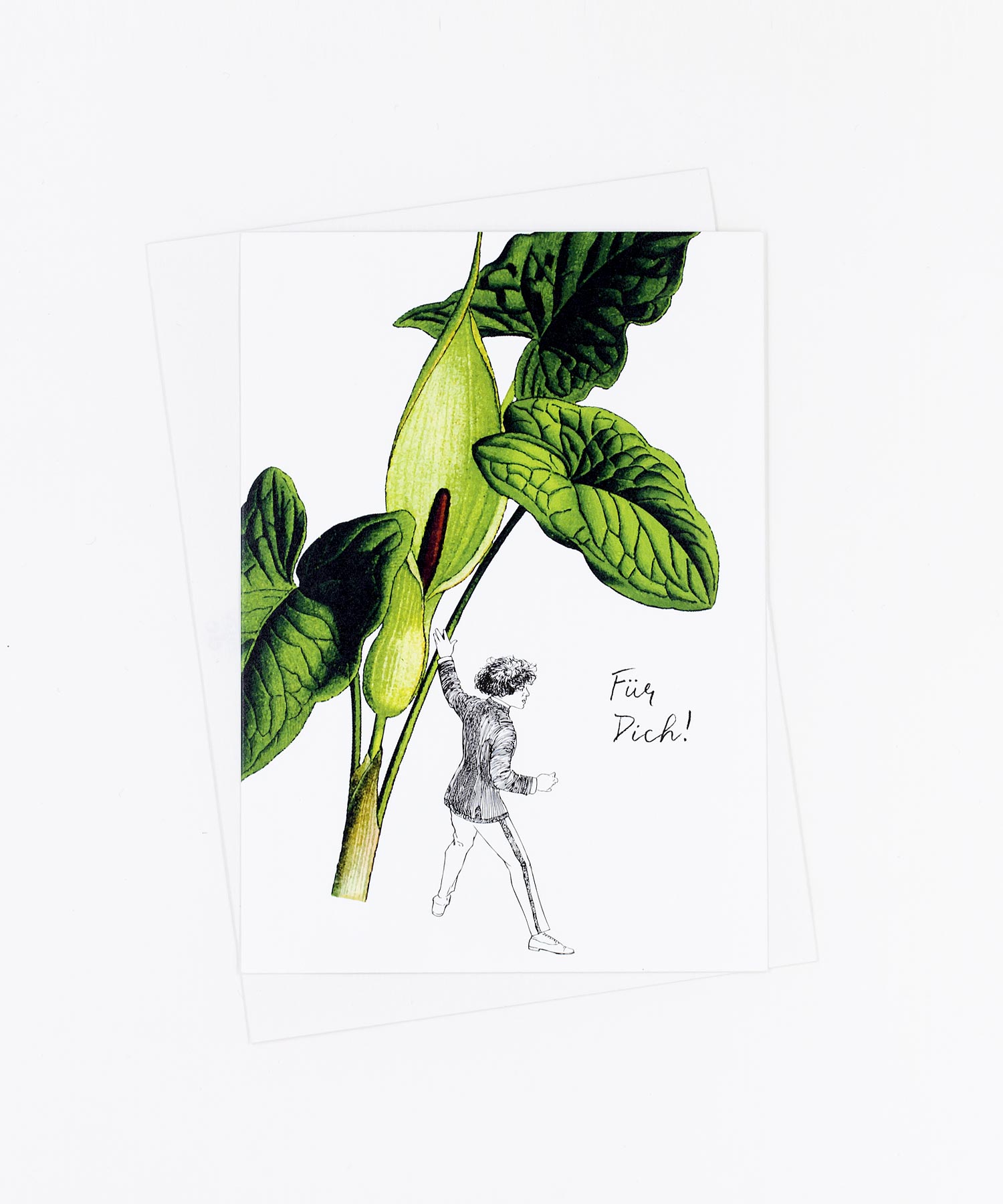 Postkarte Blume Für Dich · Aronstab
